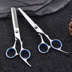 7pcs <b>Hair</b> Scissor set home use <b>Hair</b> Hairdressing Scissors Kit <b>Hair</b> Clipper <b>Razor</b> Thinning <b>cutting</b> Scissors Barber haircut set - Product Image 5