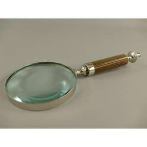 Loupe argentée personnalisable pour la lecture et l'inspection, idées de cadeaux d'affaires - Product Image 2
