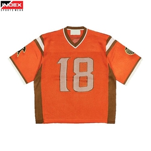 Maillot de football professionnel en maille respirante, personnalisable pour équipe - Product Image 1