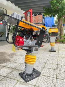 Apisonadora de gasolina de 6.5HP, compactadora de hormigón de 70kg para pavimento de carreteras, apisonadora de tierra de alta potencia de 4800W para construcción HGP 70Nm - Product Image 6