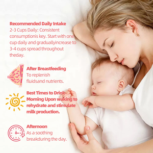 Sachets de thé bien-être aux herbes prêts à l'emploi OEM ODM – Mélange naturel de papaye, jujube et goji pour le bien-être post-partum – 10 sachets - Product Image 5