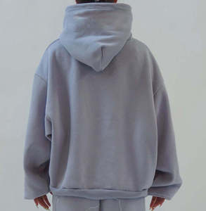 Custom Women's <b>Tracksuits</b> Heavy Weight 500 GSM 350 GSM <b>Polyester</b>/Cotton Fleece Embroidered Oversized Hoodie Shorts - Product Image 1