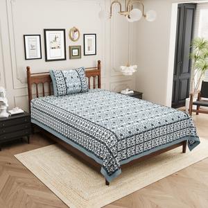 Juego de Sábanas Individuales Planas de Alta Calidad, Impresas y Personalizables, Ecológicas, Reutilizables, Estilo Natural, Incluye 1 Funda de Almohada - Product Image 4