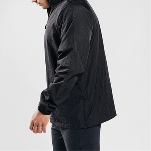 Blouson Bomber Homme Personnalisé avec Logo, Coupe-Vent Léger à Fermeture Éclair, Tissu Fin, Vente en Gros, Vêtement d'Extérieur Streetwear - Product Image 5