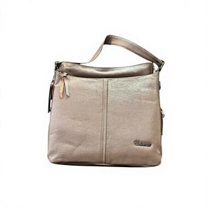 Sacs à main en cuir véritable brun naturel de style européen, OEM personnalisé, grande capacité, imperméable, léger, mode féminine - Product Image 1