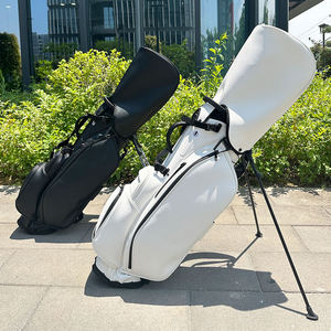 Sac de golf imperméable haut de gamme avec housse de pluie assortie et doubles sangles rembourrées pour une performance optimale sur le parcours - Product Image 1