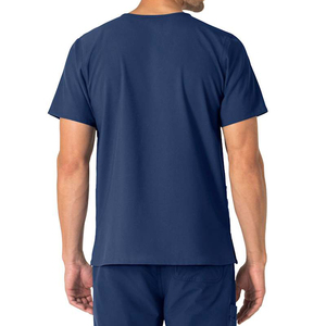 Conjuntos de Uniformes Médicos de Tela Elástica de Alta Calidad, Unisex, Sin Costuras, de Manga Corta, Uniformes de Hospital, Conjunto de Uniformes con Logotipo Personalizado - Product Image 2