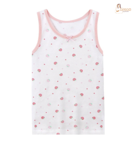 Camisetas de Lona Ecológicas Personalizadas Unisex para Bebés, sin Mangas, de Algodón Acanalado, Color Sólido, Anti-Pilling, de Secado Rápido - Product Image 1