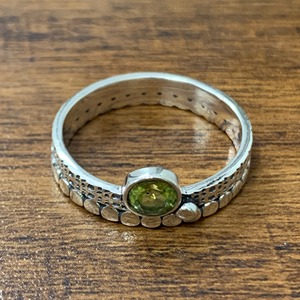 4.1 Grams Fine <b>Peridot</b> <b>Ring</b> - Product Image 1