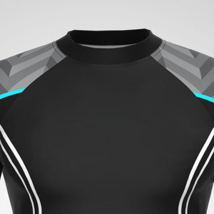 Breathable Men Rash Guards Moisture Wicking Compression Apparel For Gym Workouts Water Sports And Fitness - Product Image 5