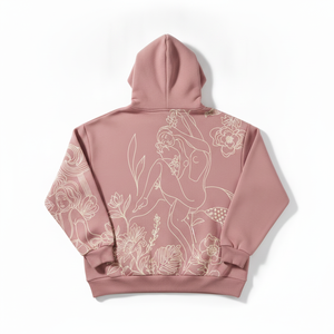 Sweat-shirt à capuche en polaire pour homme, coupe classique, couleur unie, pull décontracté avec poche avant et capuche à cordon - Product Image 3
