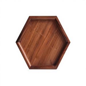 Plateau de service de haute qualité en bois d'acacia véritable, taille personnalisée, imprimé animal, écologique, compatible lave-vaisselle et micro-ondes, en matériau ABS - Product Image 2