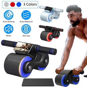 Rodillera Antideslizante con Rebote Automático para Rueda AB Roller con Soporte para Teléfono, Equipo de Ejercicio para Gimnasio en Casa para Hombres y Mujeres - Product Image 3