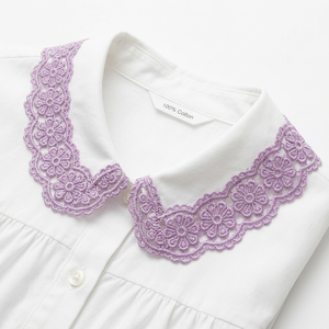 15mm Lavender Geometric Guipure Lace Trim Eco-Friendly 100% Polyester Wholesale 20 Meter Packing Kids Wear Dresses <b>Sewing</b> Craft - Product Image 2
