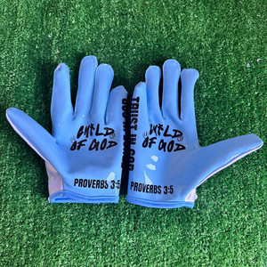 Gants de football américain d'extérieur respirants, grandes tailles, personnalisables, marque privée, durables, 100 % polyester, vente en gros - Product Image 5