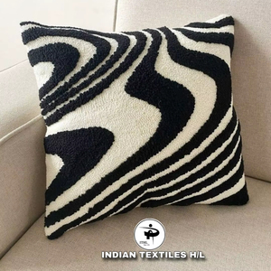 Funda de Cojín de Algodón con Diseño Personalizado, Decoración para Sala de Estar, Estilo Boho, Ecológica, Venta al Por Mayor OEM - Product Image 1