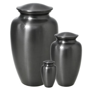 Urna Funeraria de Metal con Diseño de Hojas para Cenizas Humanas, Precio Razonable - Product Image 3