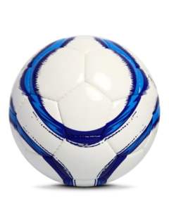 Balón de Fútbol de Entrenamiento Premium TORO SKINS Blue Strike - Talla 5, Curva Potente, Cosido a Máquina, Blanco/Azul Tormenta, Deportes al Aire Libre - Product Image 2