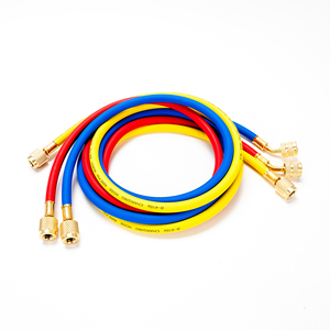 HVAC Charging <b>Hose</b> Set R410A R22 Leak Testing Snap Ring - Product Image 2