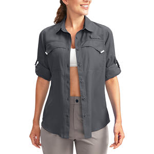 Camisas de Pesca para Mujer con el Mejor Diseño de Costuras a la Moda, Tela Elegante, Recién Llegadas - Product Image 1