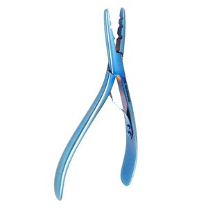 Meilleure pince d'extension de cheveux de haute qualité pour micro anneaux perles outils d'extension de cheveux pince instrument de beauté en acier inoxydable - Product Image 1