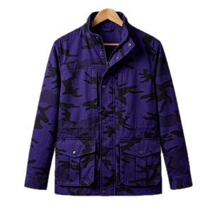 HYPEN SPORTS Hot Sale <b>Men's</b> Winter Outdoor Printed Breathable <b>Soft</b> <b>Shell</b> Waterproof Windbreaker Hunting Hiking <b>Jacket</b> - Product Image 3