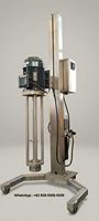 Mélangeur homogénéisateur industriel haute vitesse en acier inoxydable, machine de mélange de liquides multi-usages 100/200L avec moteur AC pour l'alimentation