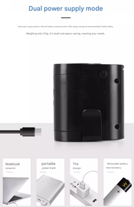 Gongtian F118 Mini Cyclone <b>Neck</b>/Waist Hanging <b>Fan</b> - Product Image 5