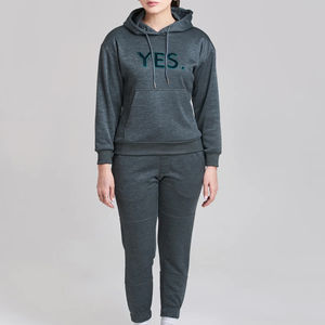 Survêtement décontracté à capuche en polaire respirant pour femme – Vente en gros, meilleure qualité, faible MOQ, grandes tailles, qualité supérieure, service OEM - Product Image 2