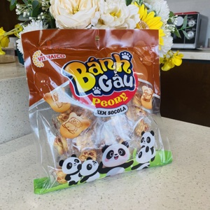 Galletas de Crema de Chocolate con Peonía VITHAICO en Bolsa de 0.1 kg, Diseño de Panda Crujiente, Se Aceptan Personalizaciones - Product Image 4