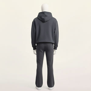 Conjunto de Sudadera y Pantalones Deportivos en Oferta, Sudadera Personalizada de Algodón con Capucha, Cuello con Capucha, Unisex, Informal, Moda de Invierno, Ropa para Hombre, Sudadera con Capucha y Pantalones Anchos - Product Image 3