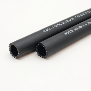 Manguera de Combustible Flexible Ascent India de 19.5mm, de Caucho de Nitrilo Negro de Doble Capa Trenzada, Resistente a la Corrosión, -20C~60C - Product Image 1