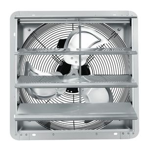 Ventilatore da Soffitta a Parete in Alluminio da 16FT ad Alta Velocità 2000 CFM con Motore AC e Serranda, per Ventilazione e Raffreddamento, Verde - Product Image 1