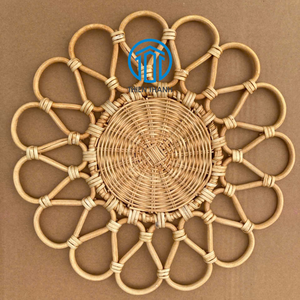 Unique Design Rattan Placemat Decorative <b>Table</b> <b>Mat</b> For Dining <b>Table</b> Kitchen Handmade Woven Placemat For Home Decor - Product Image 1