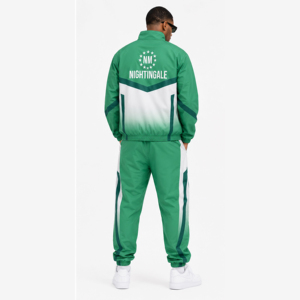 Conjunto Deportivo para Hombre, Nylon Liso, Personalizado, al por Mayor, Impermeable y Resistente al Viento, Chaqueta Deportiva Personalizada - Product Image 4