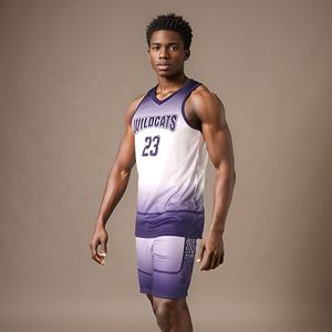 Fournisseur Fantastique d'Uniformes de Basketball Offrant des Kits d'Équipe Professionnels Tissus Durables Maillots à Séchage Rapide Ensembles Complets Grandes Tailles - Product Image 2