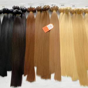 Extensiones de Cabello Remy Liso Sedoso de Donante Vietnamita de Alta Calidad, Negro Natural, 100g, Precio al por Mayor - Product Image 1