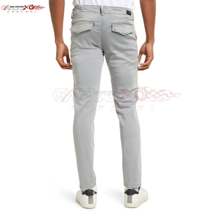 Fashionable Men's <b>Cargo</b> <b>Pants</b> Tapered Leg Side Flap Pockets Streetwear Durable Cotton Wholesale - Product Image 4