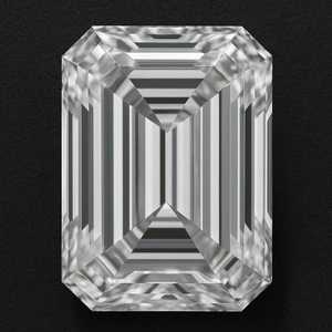 Diamante Suelto de Corte Esmeralda de 1-10 CT, Claridad VVS, Certificado IGI, Cultivado en Laboratorio, Color E, para Joyería - Product Image 2