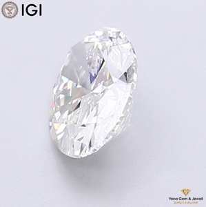 Diamante Cultivado en Laboratorio CVD de 1.50 Quilates, Corte Ovalado, Claridad VVS1, Color D, con Certificado IGI para Anillo de Compromiso Solitario - Product Image 3