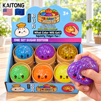KAITONG Halloween Lot de jouets anti-stress souples à rebond lent pour adultes, jouets à presser Squishies en forme de dumpling