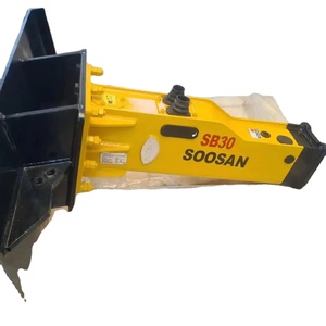 Hydraulic Breaker sb 30 box type with skid steer <b>Plate</b> suitable for excavators with 2.5-4.5 ton suitable for bobcat loader - Product Image 1