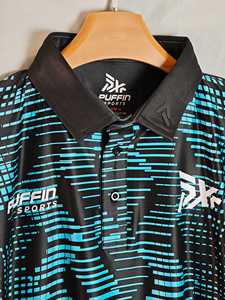 เสื้อกีฬาแขนสั้นผู้ชาย PUFFIN SPORTS แบบสั่งทำพิเศษ (OEM) ระบายอากาศเร็ว แห้งไว สวมใส่สบาย พร้อมโลโก้ด้านหน้า - Product Image 4