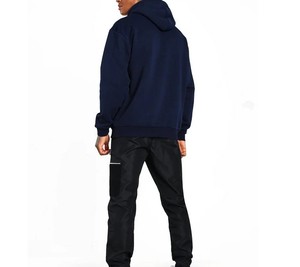 Sweat à capuche Clush Industries de haute qualité, personnalisé, en polaire respirant, séchage rapide, mélange polyester/coton, épais, teint uni, pour l'hiver - Product Image 1