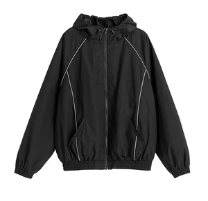 Manufacturers Custom Men Reflective Contrasting Windbreaker Nylon <b>Tracksuit</b> - Product Image 3