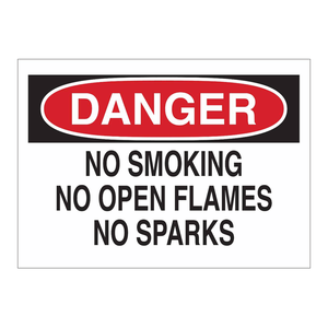 Panneau de signalisation Brady Danger Interdiction de Fumer - Panneau Réfléchissant Pliable pour Sites Industriels - Product Image 3