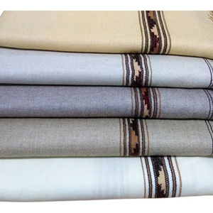 Écharpe longue en cachemire Star Impex pour homme, couleur unie blanche, légère, traditionnelle, pour un usage quotidien, toutes saisons - Product Image 3