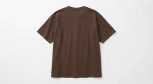 T-shirt Homme Marron Oversize 100% Coton Manches Courtes Col Rond Uni Streetwear Impression Numérique Anti-boulochage Logo Personnalisé - Product Image 2