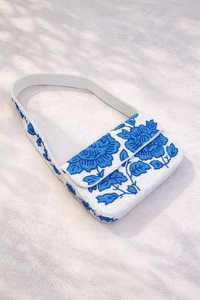 Sac à bandoulière de luxe fait main perlé pour femme, pochette de soirée élégante brodée florale colorée - Product Image 3