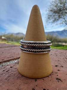 Handcrafted Teardrop Kingman <b>Turquoise</b> <b>Ring</b> Sterling Silver Boho Southwestern Statement Jewelry Artisan Gemstone Gift for Her - Product Image 3